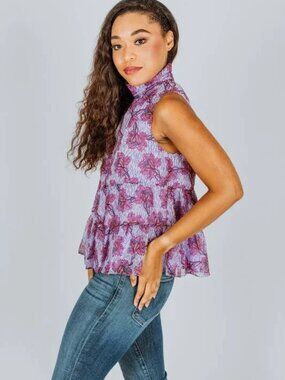 NWT: Amanda Uprichard Betsy Top Size Small